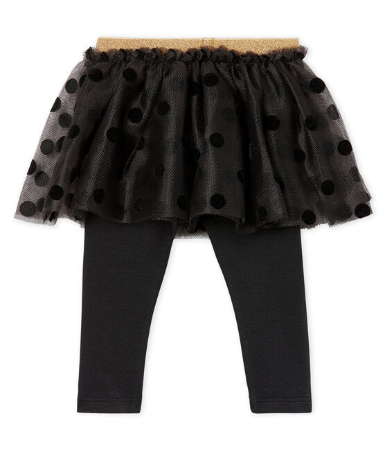 Jupe legging bébé fille gris CAPECOD