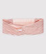 Bandeau rayé en tubique bébé fille