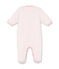 Warme babypyjama in fleece voor meisjes roze Vienne
