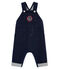 Gebreide salopette voor babyjongens blauw SMOKING