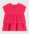 Babyjurkje met korte mouwen roze GLOSS
