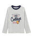 T-shirt met opdruk en lange mouwen jongens