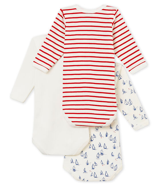 Set van 3 body's met lange mouwen voor babyjongens variante 1