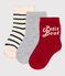 Lot de 3 paires de chaussettes bébé variante 1