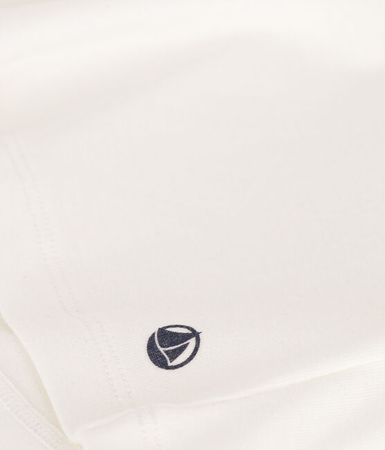 T-shirt in katoen voor meisjes wit MARSHMALLOW