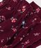 Pantalon b&eacute;b&eacute; en velours imprim&eacute; &agrave; fleurs rouge/multicouleur