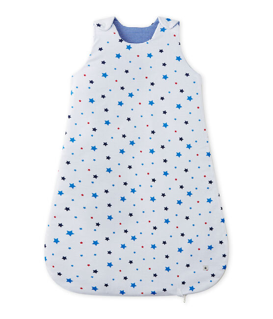 Trappelzak voor babyjongens wit ECUME/wit MULTICO