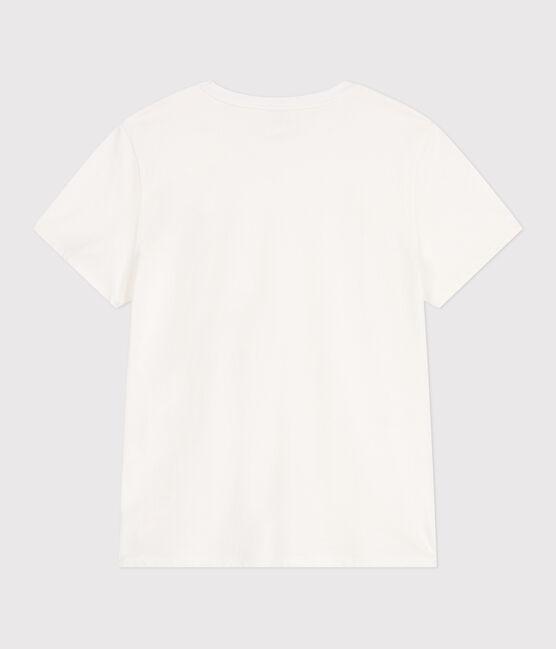 Tee-shirt Femme Le Droit en coton uni blanc MARSHMALLOW