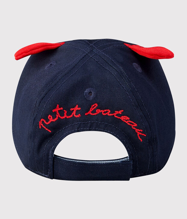 Casquette b&eacute;b&eacute; garcon bleu marine