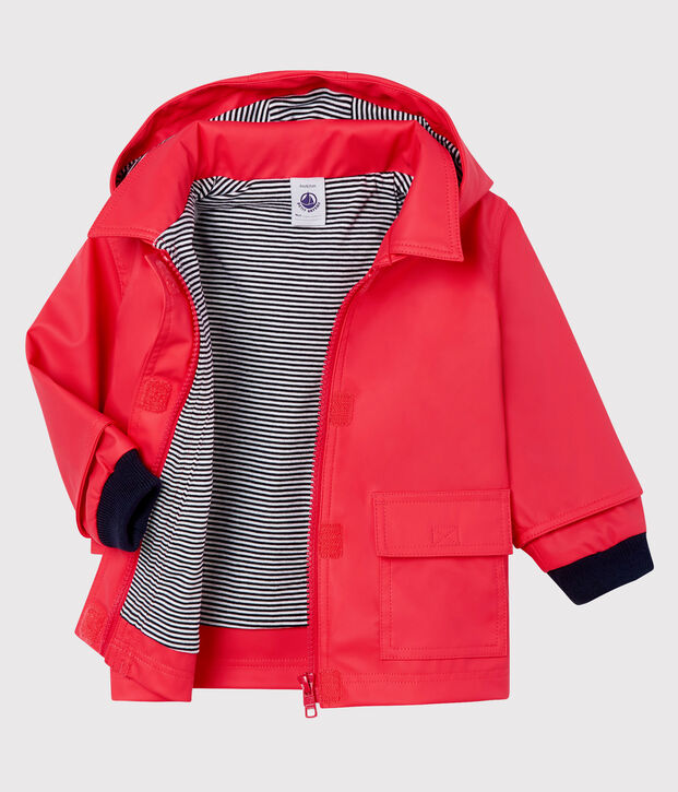 Iconische oliejas babymeisje rood