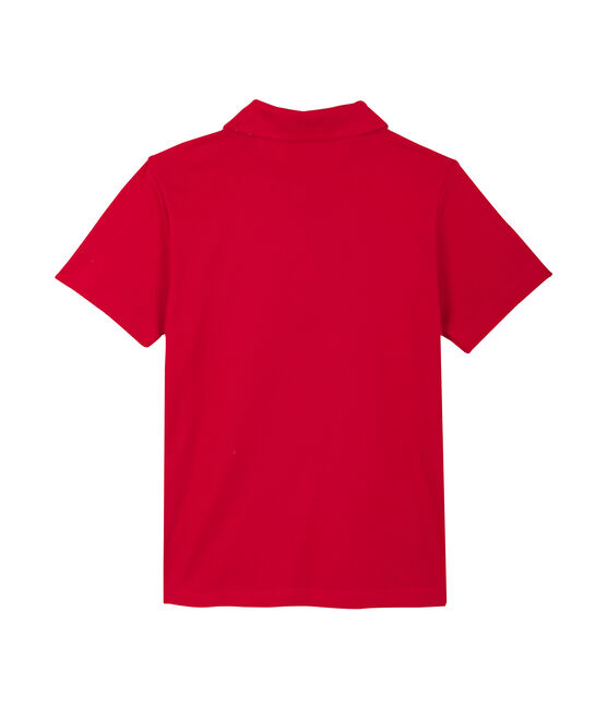 Polo enfant garçon rouge TERKUIT