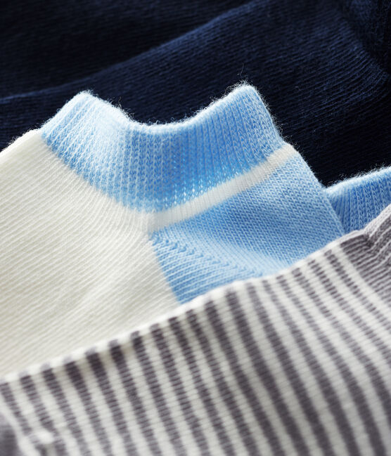 Lot de 3 paires de chaussettes enfant fille-garçon variante 1