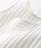 Salopette longue bébé garçon en tubique matelassé blanc MARSHMALLOW