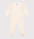Pyjama bébé fleurs en tubique