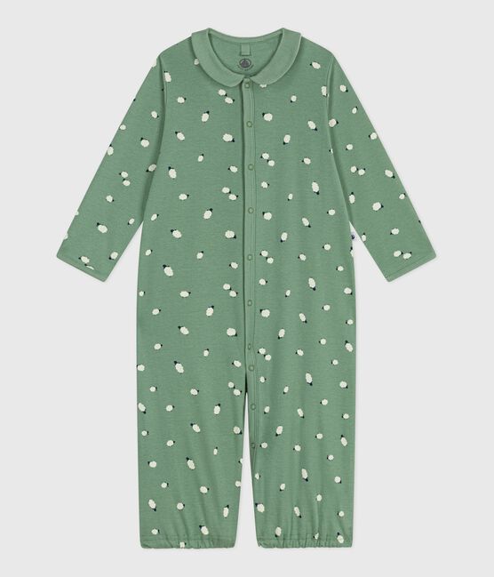 Combisac bébé en coton à col imprimé SAULE/ MULTICO