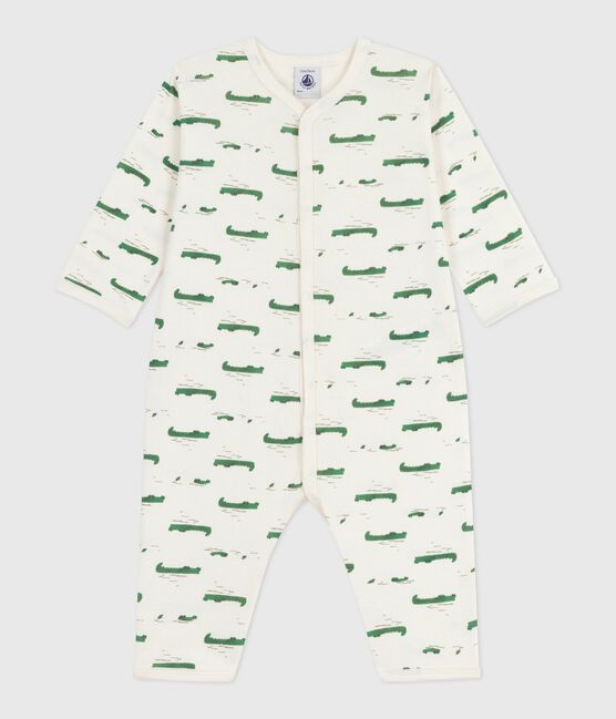 Pyjama bébé sans pieds en coton imprimé MILK/ MULTICO