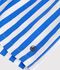 Gestreepte zwemshort voor kinderen blauw/wit