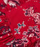 Robe manches courtes en popeline enfant fille rouge TERKUIT/blanc MULTICO
