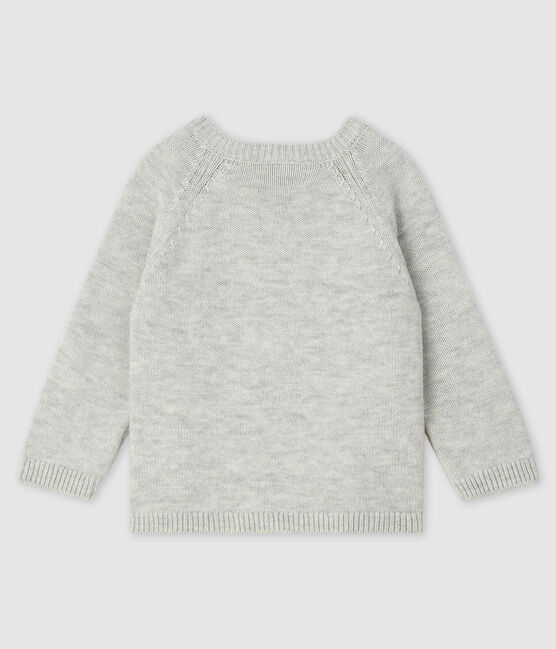 Pull à motif bébé garçon gris BELUGA CHINE