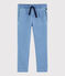 Pantalon en molleton denim enfant garçon bleu DENIM CLAIR