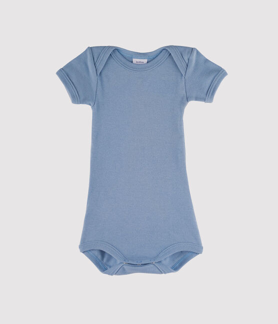 Body manches courtes bébé garçon ACIER