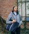 Draagtas met logo blauw SMOKING