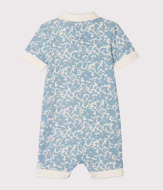 Kort babypakje met print babyjongen wit MARSHMALLOW/wit MULTICO