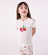 Pyjama short enfant en coton imprimé fruits