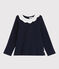 Blouse met lange mouwen babymeisje blauw SMOKING