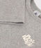 Tee-shirt manches longues en coton bébé gris CHATON CHINE