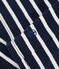 Le Droit, gestreept katoenen T-shirt met ronde hals voor dames blauw SMOKING/wit MARSHMALLOW