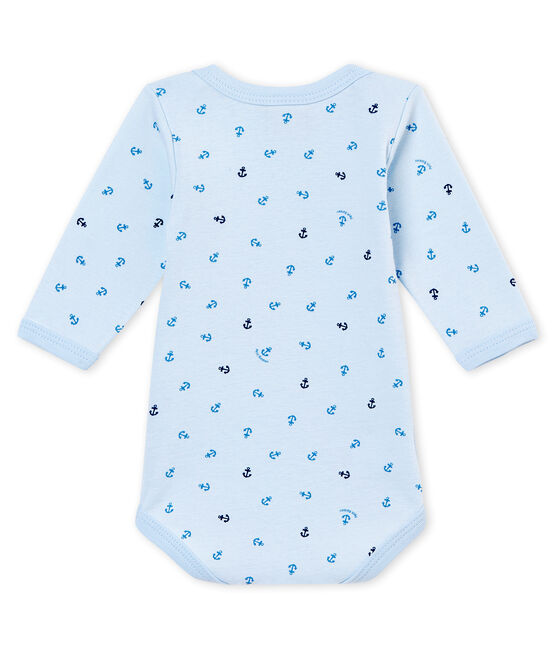 Body manches longues bébé garçon bleu FRAICHEUR/bleu ALASKA