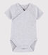 Body croisé manches courtes bébé fille-garçon