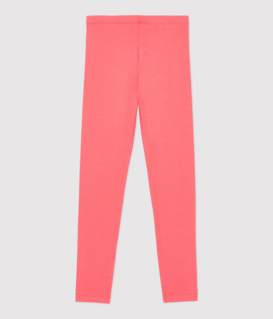Meisjeslegging van jersey elastaan oranje PEACHY
