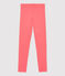 Meisjeslegging van jersey elastaan oranje PEACHY