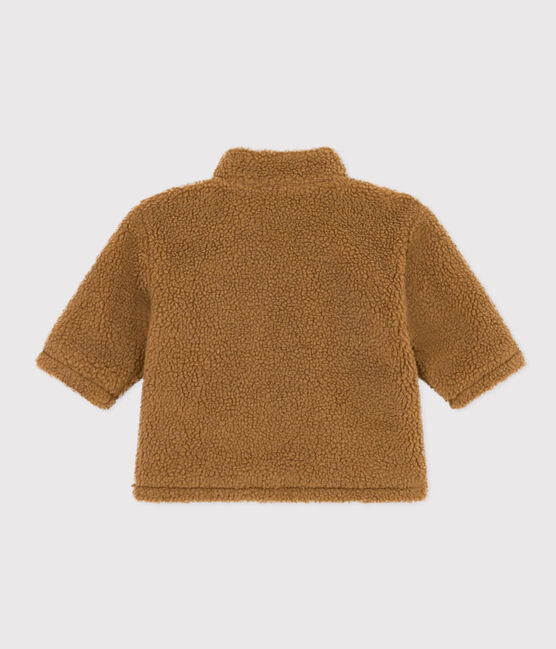 Babyvest in sherpa bruin BRINDILLE