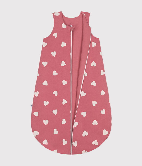 Babytrappelzakje in katoen TOG 2,5 roze ROSEWOOD/ AVALANCHE