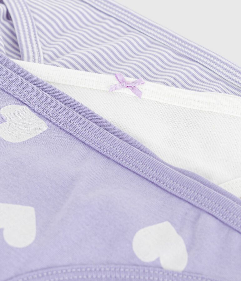 Lot de culottes femme en coton multicouleur