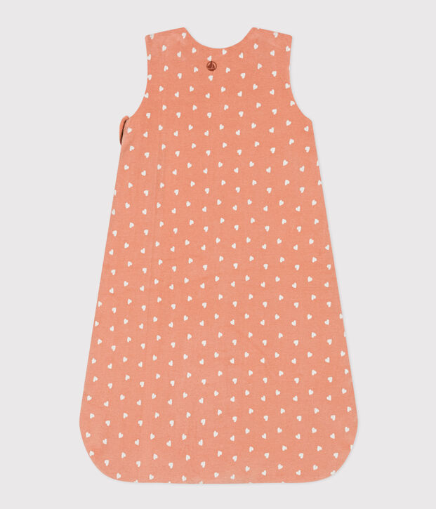 Gigoteuse en velours TOG 2 rose/blanc