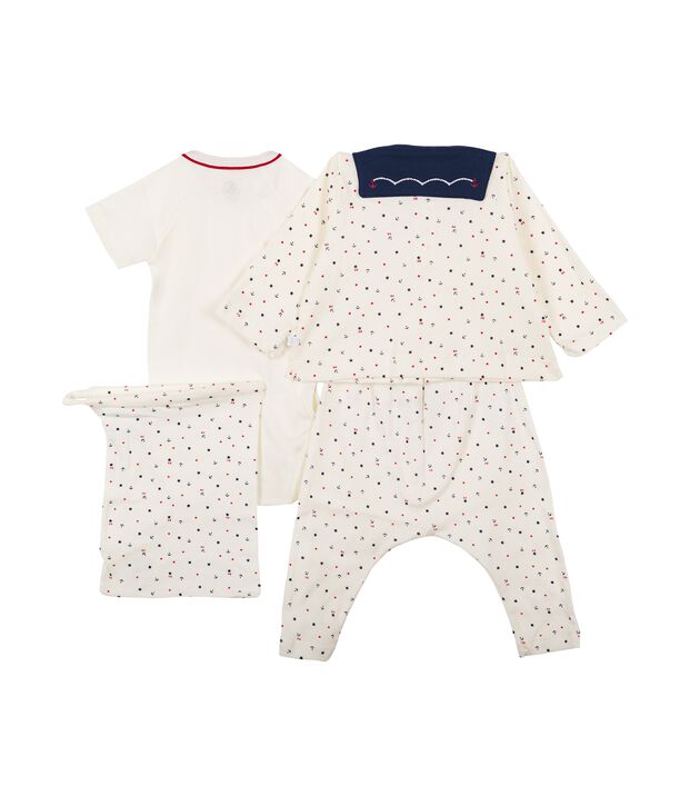 Ensemble uit 4 delen met print voor babyjongen multicouleur