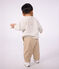 Katoenen effen sweatshirt voor baby's met motief met boten MONTELIMAR CHINE