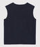 Gebreide babyspencer. blauw SMOKING