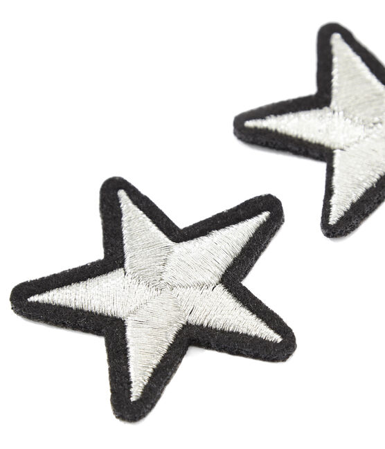 Sterrenpatch grijs ARGENT