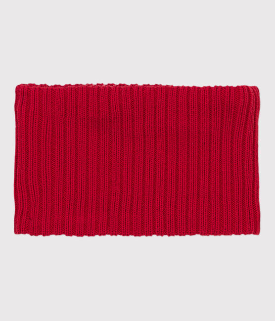 Babysnood van gevoerd tricot en gerecycleerde fleece STOP