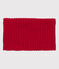 Babysnood van gevoerd tricot en gerecycleerde fleece STOP
