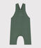 Lange salopette van fleece voor baby's groen CROCO