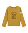 Jongens tee-shirtmet lange mouwen geel INCA