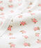 Combitas baby van gebreide stof wit MARSHMALLOW/roze GRETEL/ MULTICO