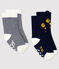 Lot de 2 paires de chaussettes bébé variante 2