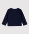 Cardigan en tubique matelassé bébé. bleu SMOKING